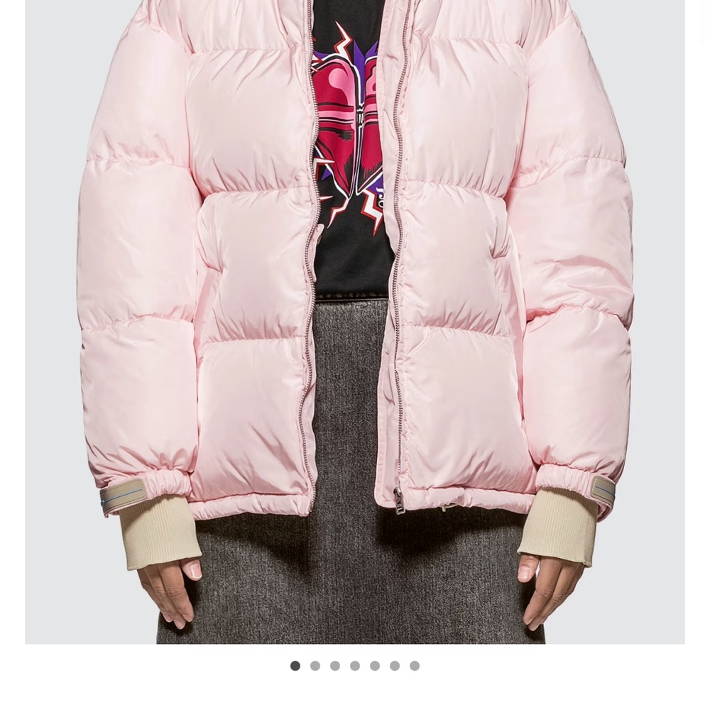 Prada Pink Puffer Jacket